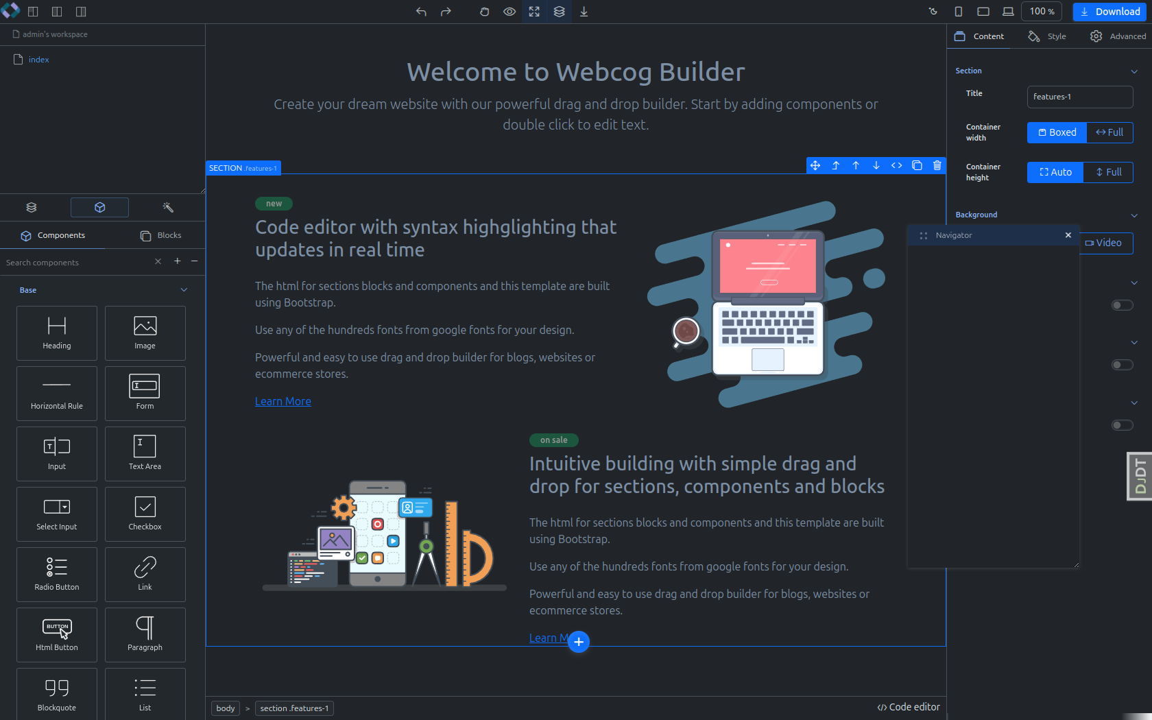 Builder Demo