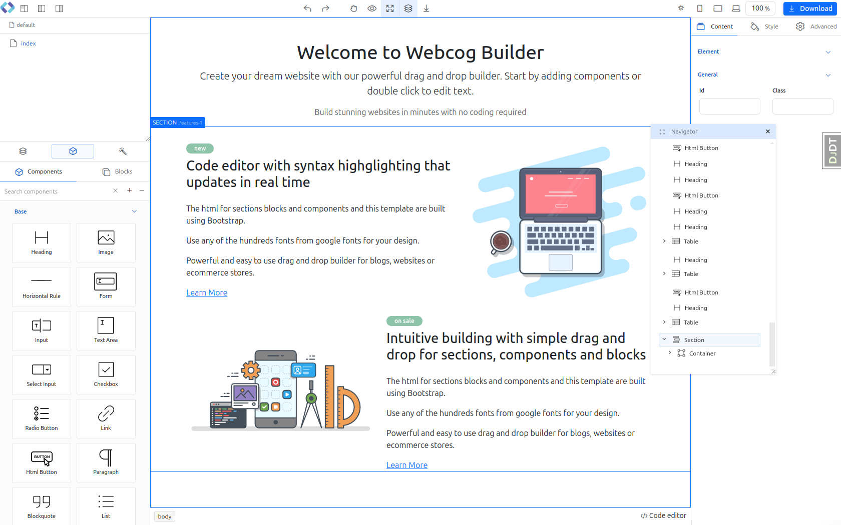 Builder Demo